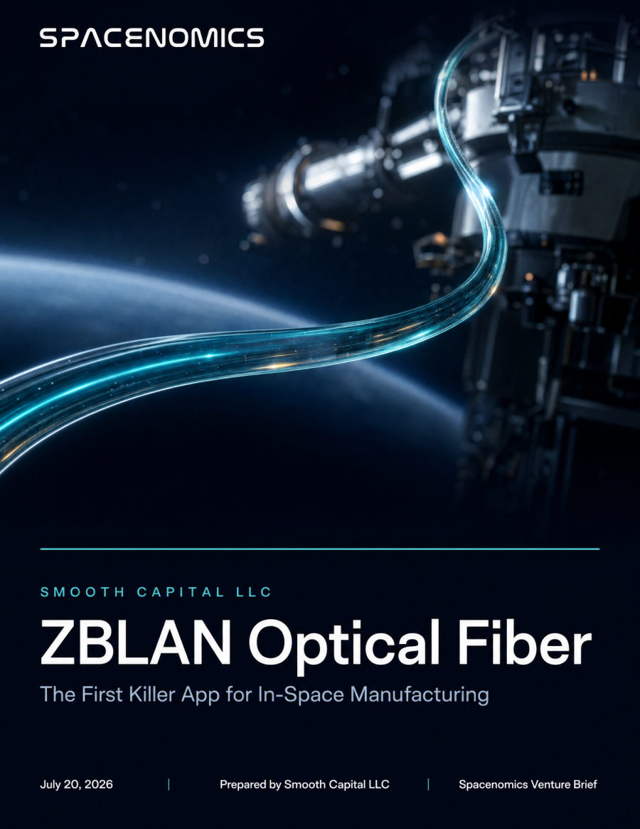 ZBLAN Optical Fiber: The First Killer App for In-Space Manufacturing cover